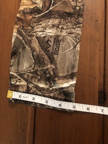 Ocean+Coast Realtree EDGE Black Shirt Outdoor Hunting Camouflage Long Sleeve 2XL - Picture 19 of 20