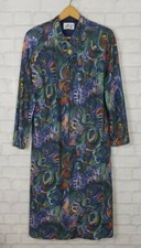 VINTAGE RETRO 60S DRESS FLORAL AZTEC TRIBAL AFRICAN FESTIVAL CRAZY BOLD BRIGHT