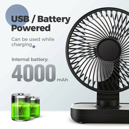 4-speed USB fan Small Mini fan Cooler for Personal cooling Home Traveling - Picture 10 of 12