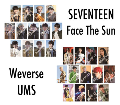 SEVENTEEN FACE THE SUN HANABI ユニバ トレカ 特典-