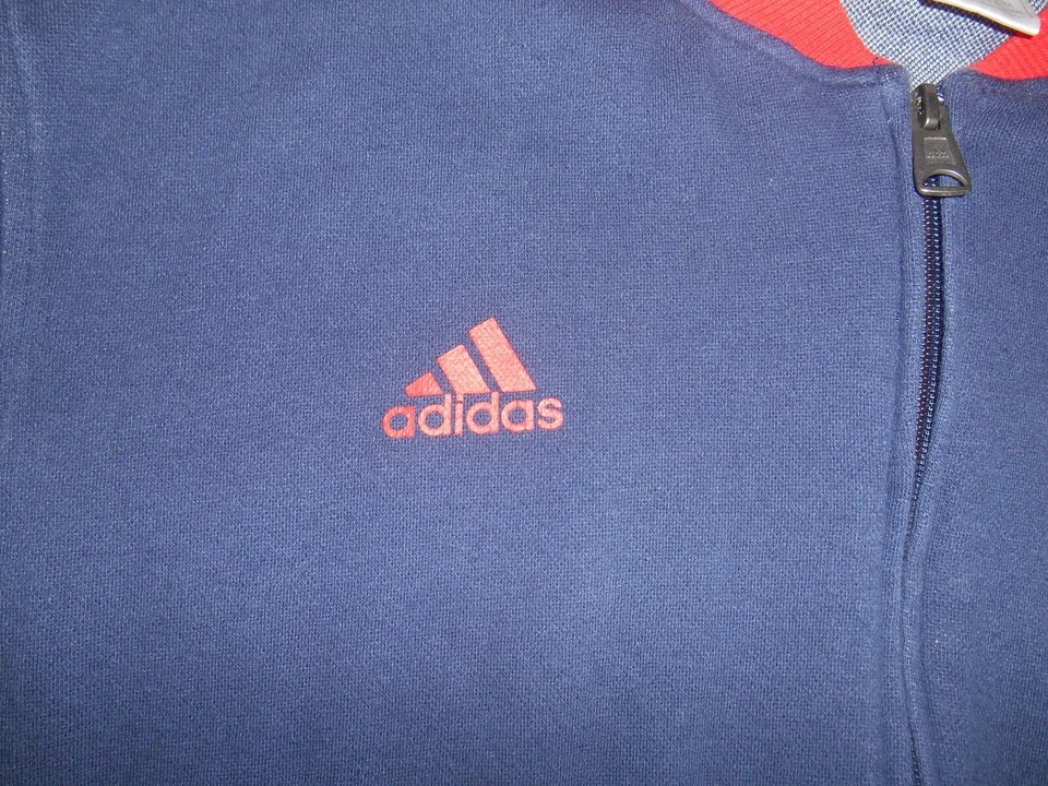 NWT Adidas NEW ENGLAND REVOLUTION MLS Soccer Track Sweatshirt Jacket Mens XS - Image 4 of 4