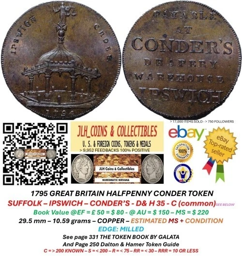 1795 Year UK Half Pennies for sale | eBay