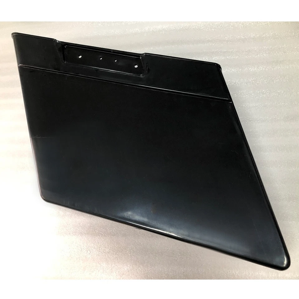 New Style Stretched Extended 5" Hard Saddle Bags Saddlebags For Harley Touring - Image 2 of 4