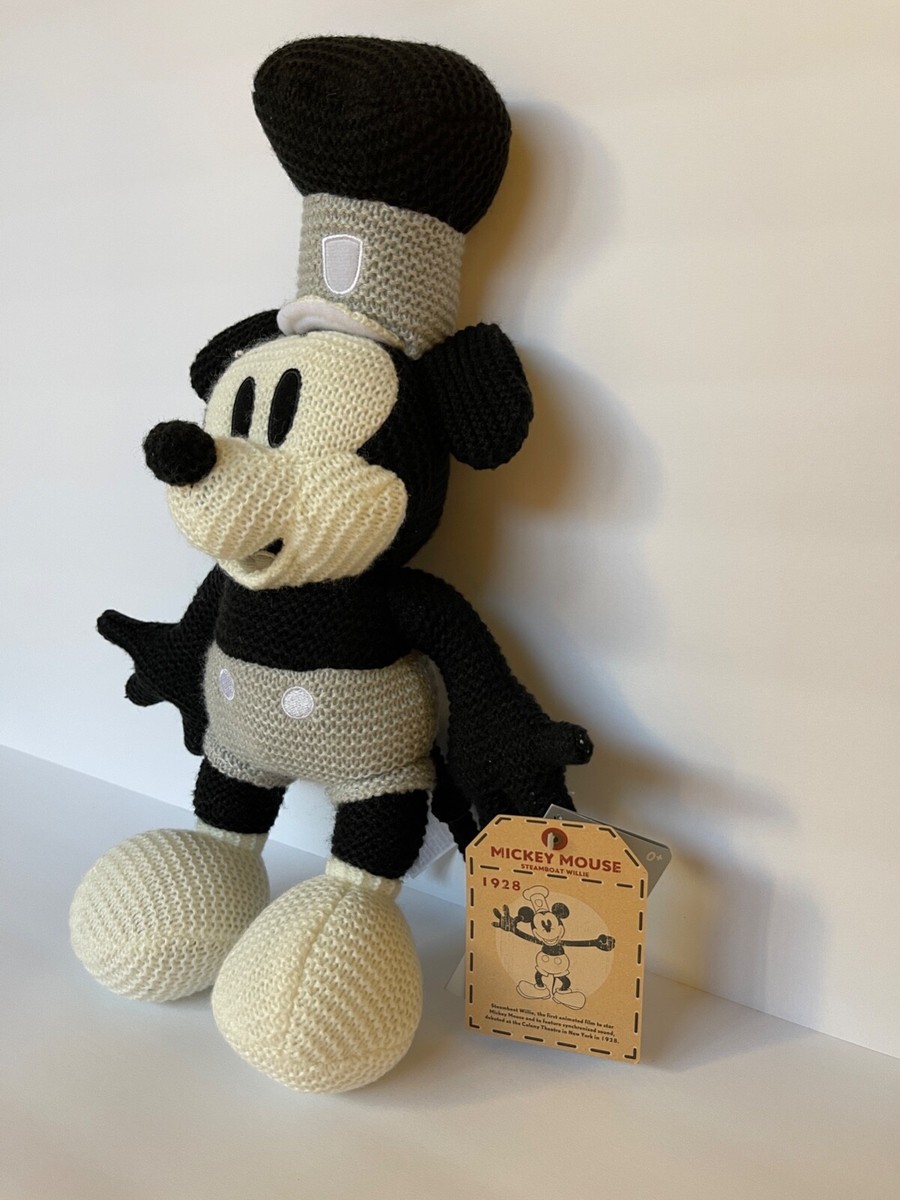Disney Parks Classic Cozy Knits 1928 Steamboat Willie Mickey Mouse