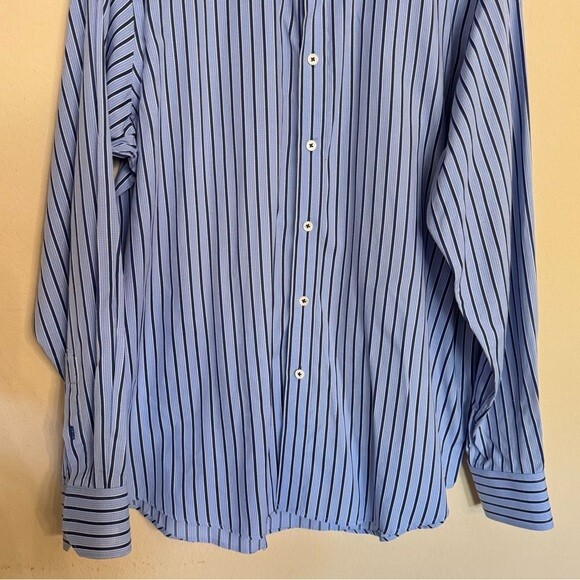 BUGATCHI UOMO Button Down Shirt Size Large Classi… - image 9