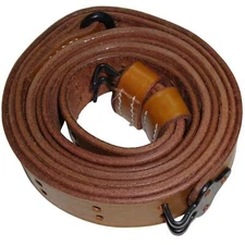 Repro US Springfield Rifle WWI 1907 Pattern Leather Sling Steel Fitting O862