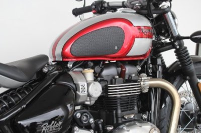 n0 Triumph Bobber TechSpec Gripster Tank Grips | eBay