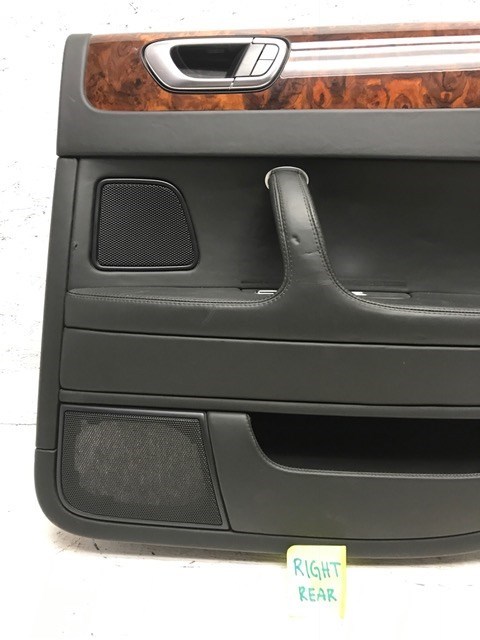 06 07 08 Bentley Flying Spur BLACK COMPLETE RIGHT REAR INNER DOOR PANEL 