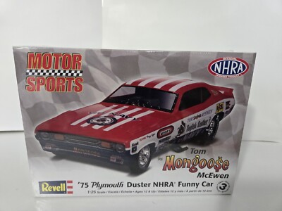 Revell 1-25 Scale 75 Plymouth Duster Tom Mongoose McEwen Funny Car Sealed New