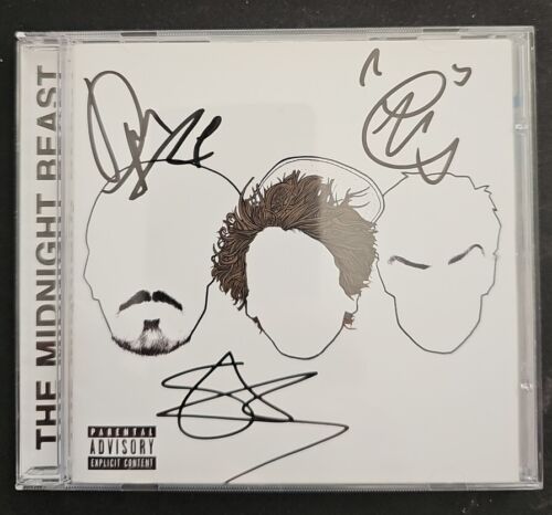 Midnight Beast by The Midnight Beast (CD, 2012) SIGNED BY BAND Autograph - Zdjęcie 1 z 2