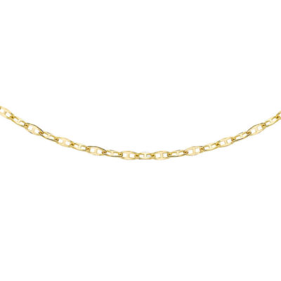9 kt Gold Rambo Kette für Unisex Größe 16 bis 24 Zoll - Anker/Mariner Kette