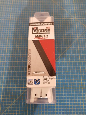 50Stk (1Stk/2eur) Mk Morse - RB614T50 MASTER KOBALT-BIMETALL-SÄBELSÄGEBLATT