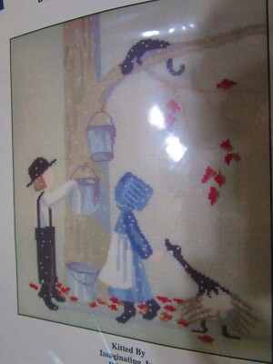 Syrupin' Counted Cross Stitch Kit #DGX-022K (1997, Diane Graebner) FREE SHIPPING