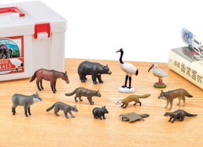 Colorata Japanese Animals Real Figure (Box Size/W:17.5 x L:10.5 x