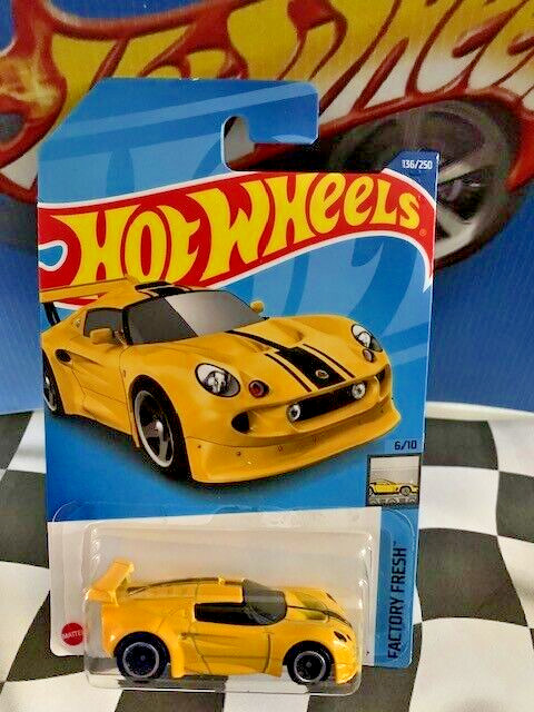 Hot Wheels 2022 HW Factory Fresh 6/10 136 Lotus Sport Elise Yellow 5SP