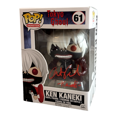 Ken Kaneki Signed Funko Pop Tokyo Ghoul Austin Tindle Anime