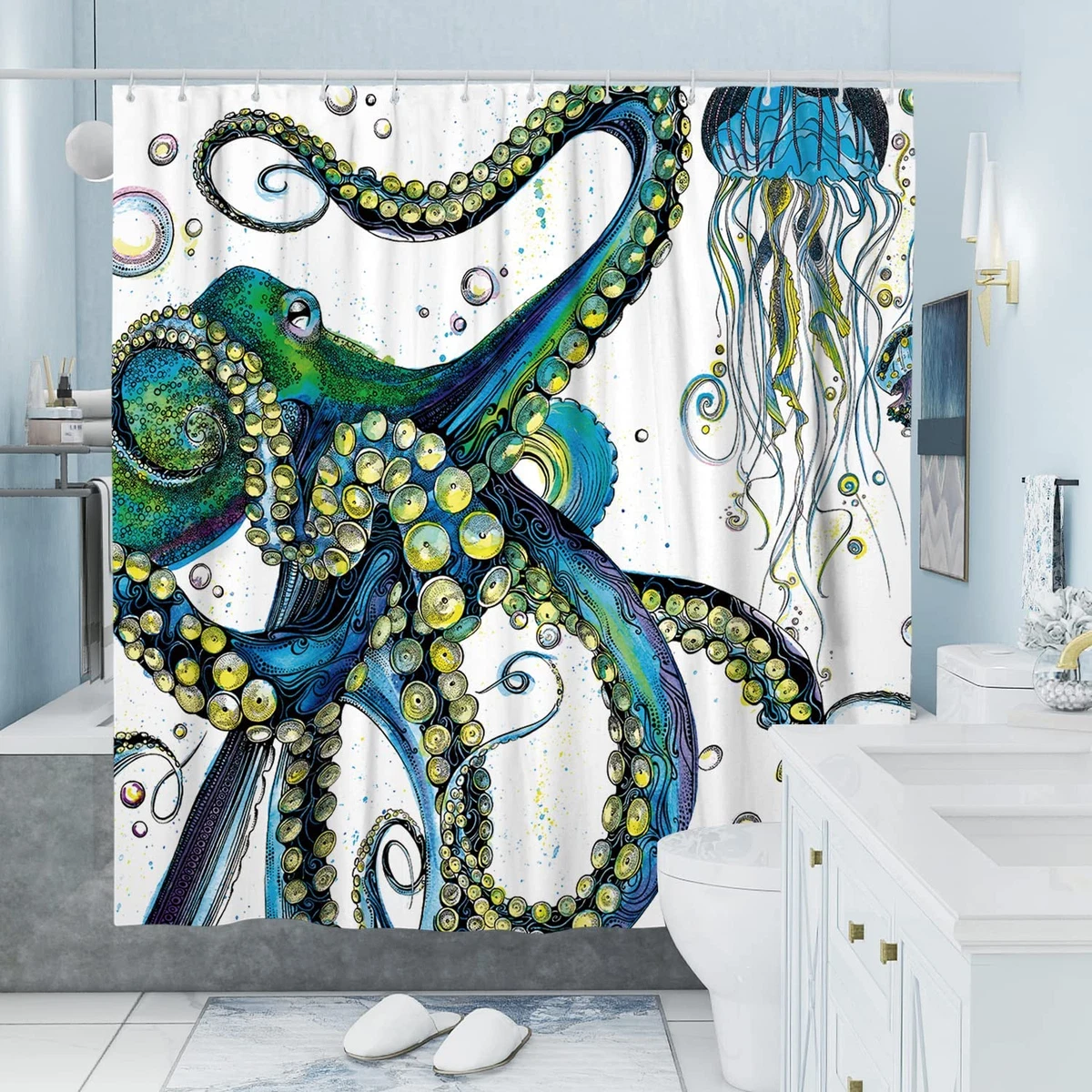 Unique fabric shower curtains outlet