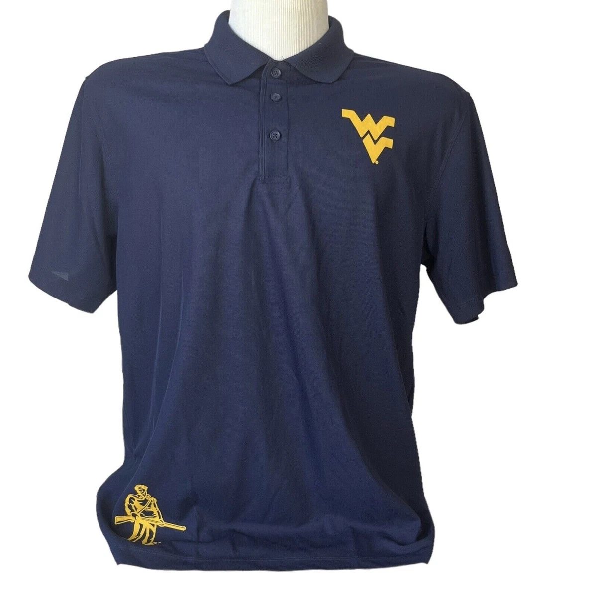 Wvu golf polo clearance