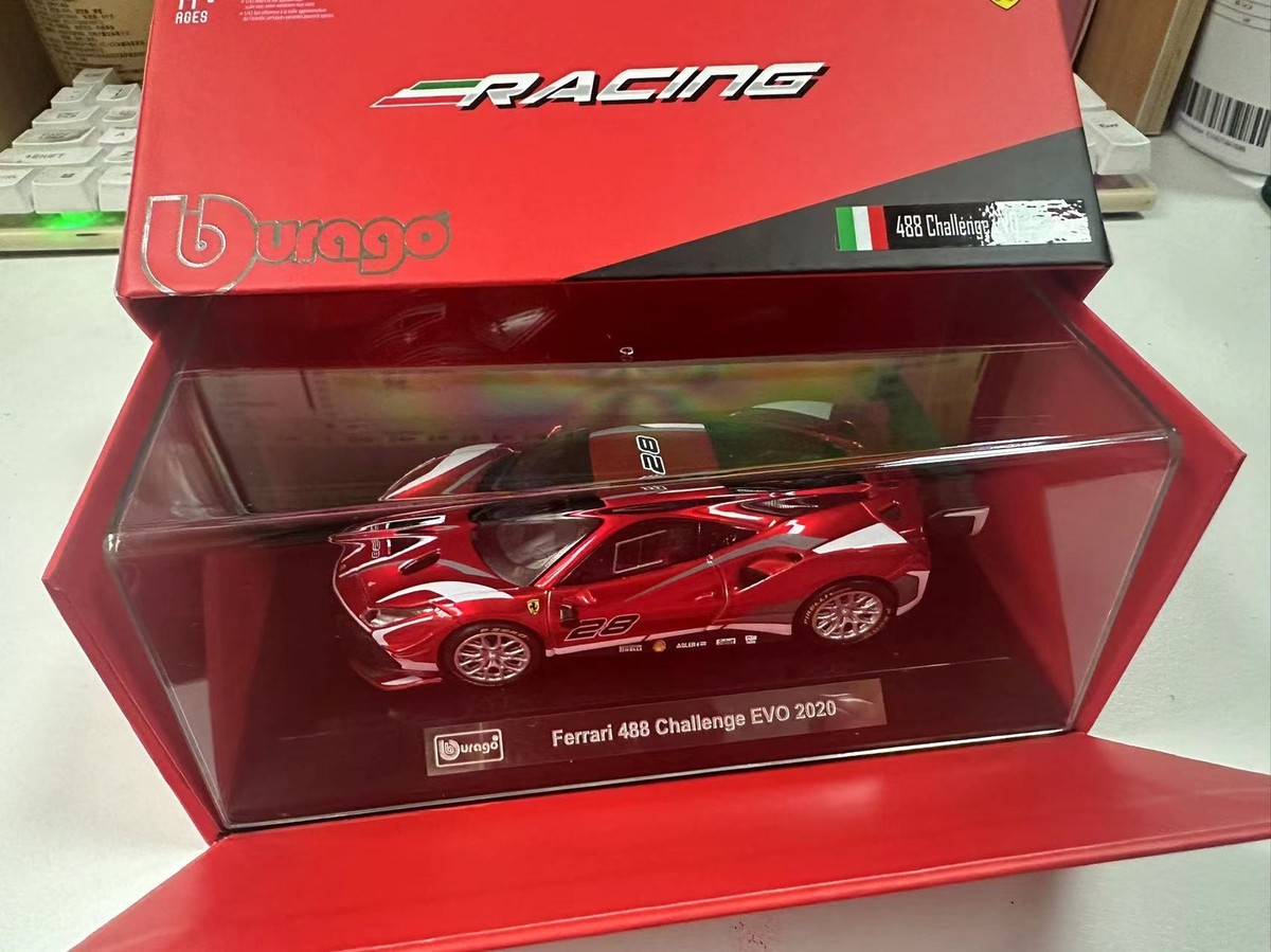 Bburago 1:43 Ferrari 488 Challenge EVO 2020 Diecast Model Car