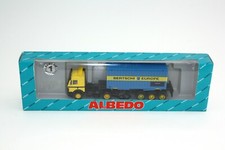 Albedo Mercedes LKW Sattelzug "Bertschi Europe" 1:87 / H0 OVP NOS 200348