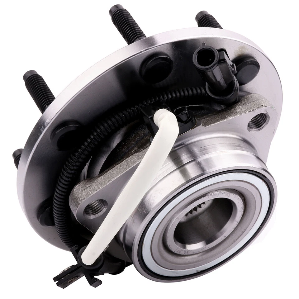 Pair Front Wheel Bearing Hub Fits 2001-2003 Ford F-150 1997-1999 Ford F-250 4WD Foto 4 de 4