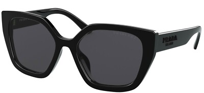 PRADA PR 24XS Black/Grey Polarized (1AB-5Z1) Sunglasses | eBay