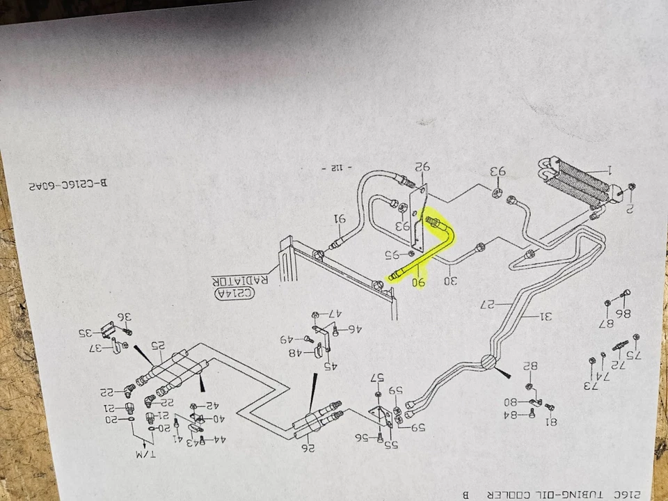 LÍNEAS DE ACEITE DE TRANSMISIÓN, NISSAN UD, 08-10 18HD,2000,23DH,23LP, 05-10 2600,3300 Foto 2 de 2