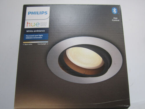 Philips Hue Milliskin Einbauspot Weiß 1-flammig   Spot LED Lampe Leuchte  2700 - Bild 1 von 1