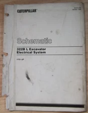 CATERPILLAR 322B L EXCAVATOR ELECTRICAL SYSTEM SCHEMATIC WIRING DIAGRAM