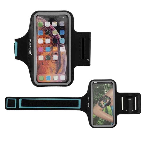 for Sharp Aquos Sense7 Plus (2022) Professional Neoprene Armband Sport Waterp... - Picture 2 of 6