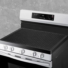 Stove Top Covers for Gas Burners - 36" x 21" Silicone Stove Mat for Electric