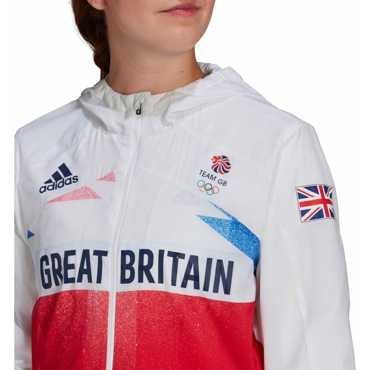 adidas Team GB Marathon Jacket - Great Britain Podium Jacket