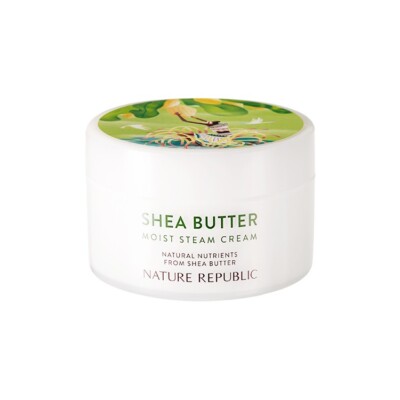 NATURE REPUBLIC Shea Butter Steam Cream Moist | 100ml | Deep Hydration | Nourish