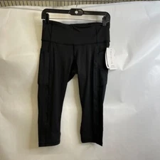 ATHLETA Ultimate Stash Capri Women's Size XS Black 987251