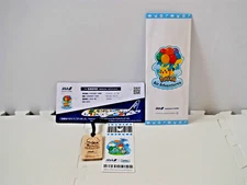 ANA Pokemon Air Adventures Pikachu Jet In flight gifts Boarding certificate B787