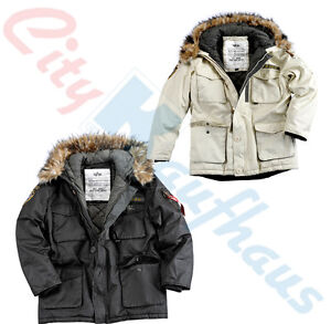 Alpha Industries Mountain Parka Jacke Herren Winterjacke Winter Lang Ebay