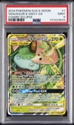 2019 POKEMON SUN & MOON COSMIC ECLIPSE #1 VENUSAUR & SNIVY GX PSA 9