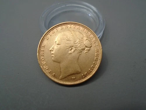 1871 Victoria Gold Sovereign — photo from the most recent tracked eBay sale