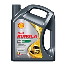 Shell 550054436 Engine Oil Rimula R6 LM 10W-40 E11 E6 E7 E8 E9 5 Litre Bottle 7.96 per litre