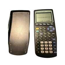 Texas Instruments TI 83 Plus Graphing Calculator with Cover Tested Working EUC