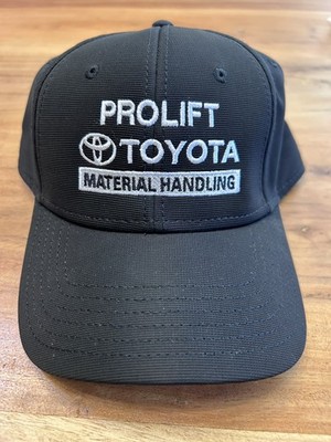 NWOT  Prolift TOYOTA Material Handling Systems  OTTO Trucker Hat Black 