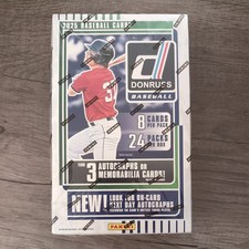 2025 Panini Donruss Baseball Hobby Box Factory Sealed MLB 3 Hits Per Box