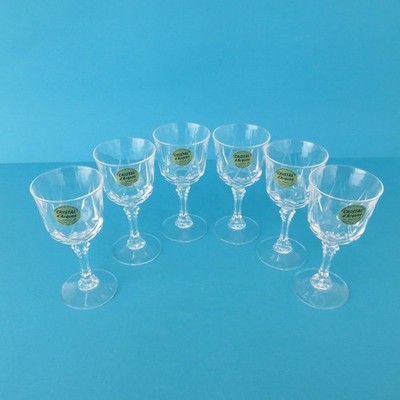 Gläser 6 Stk. Cristal d'Arques Likörgläser