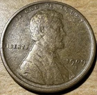 1909 S Lincoln Wheat Cent - VF - #2115
