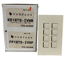 Vantage KS18TS, 8 Button Keypad w/o Bezel - I...