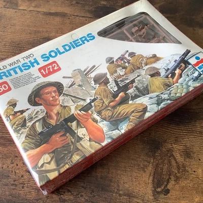 ESCI 1/72 SCALE WW2 BRITISH 8TH ARMY SOLDIERS Factory Sealed - Image 1 of 3
