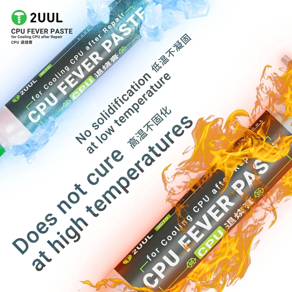 Thermal Conductive Paste 50g Gamer PC Phones Tablet MacBook 2UUL SC10 CPU Fever - Image 4 of 4