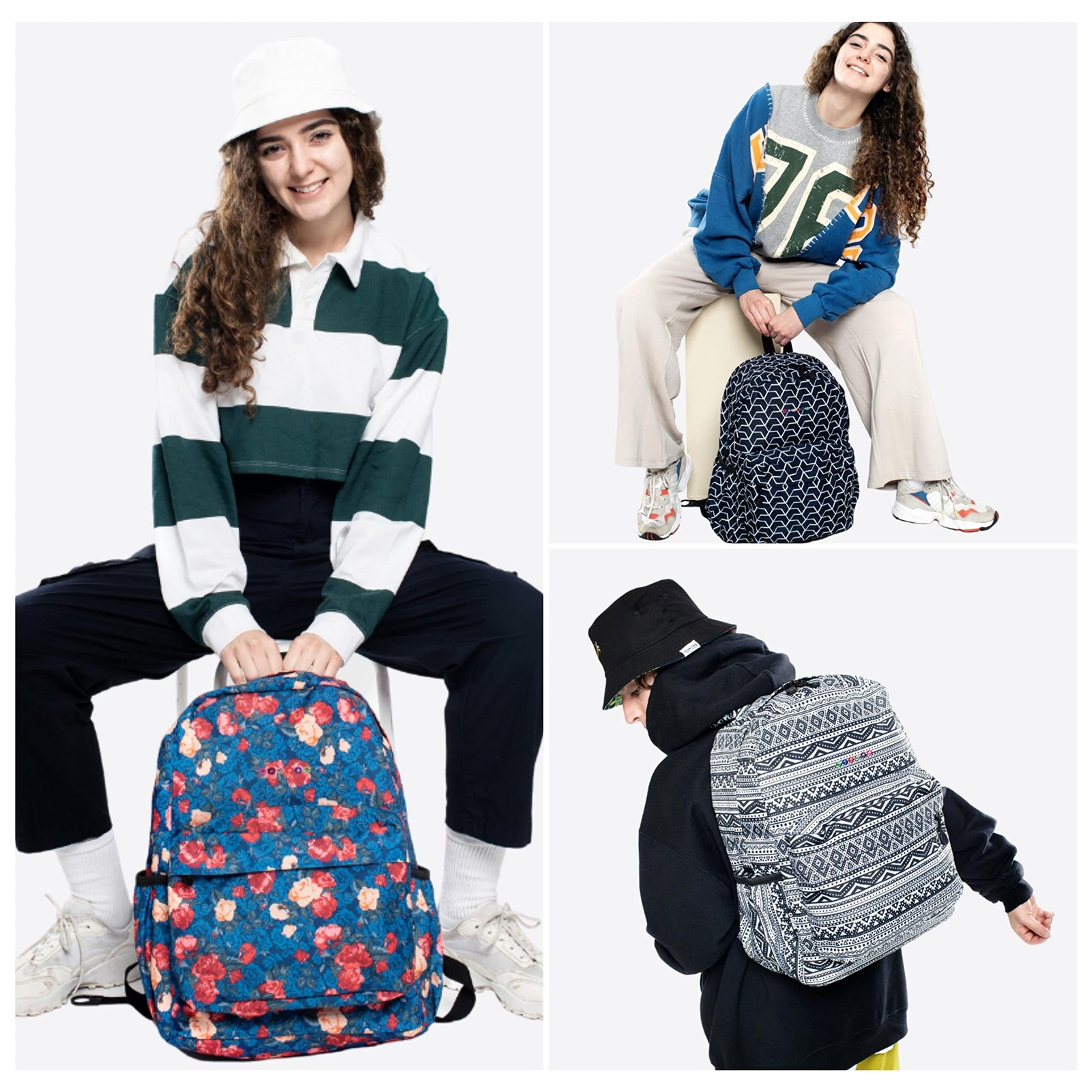 J World JW-100CHECKMATE New York Oz Cute Kids School Bookbag Backpack