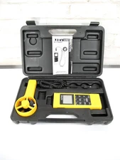 UEi DAFM3 CFM Anemometer Airflow Meter HVAC Tool w/ Case & Vane Sensor