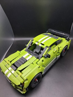 LEGO TECHNIC lime green 42138 Ford Mustang Shelby GT500 set